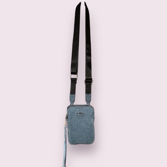 Aimee Kestenburg Denim Crossbody Stadium Phone Bag - Picture 3 of 4
